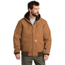 Carhartt ® TALL Quilted-Flannel-Lined Duck Active Jac