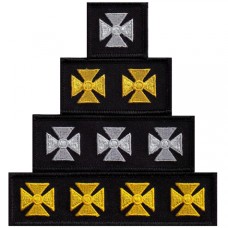 Premium Sew-on Maltese Crosses