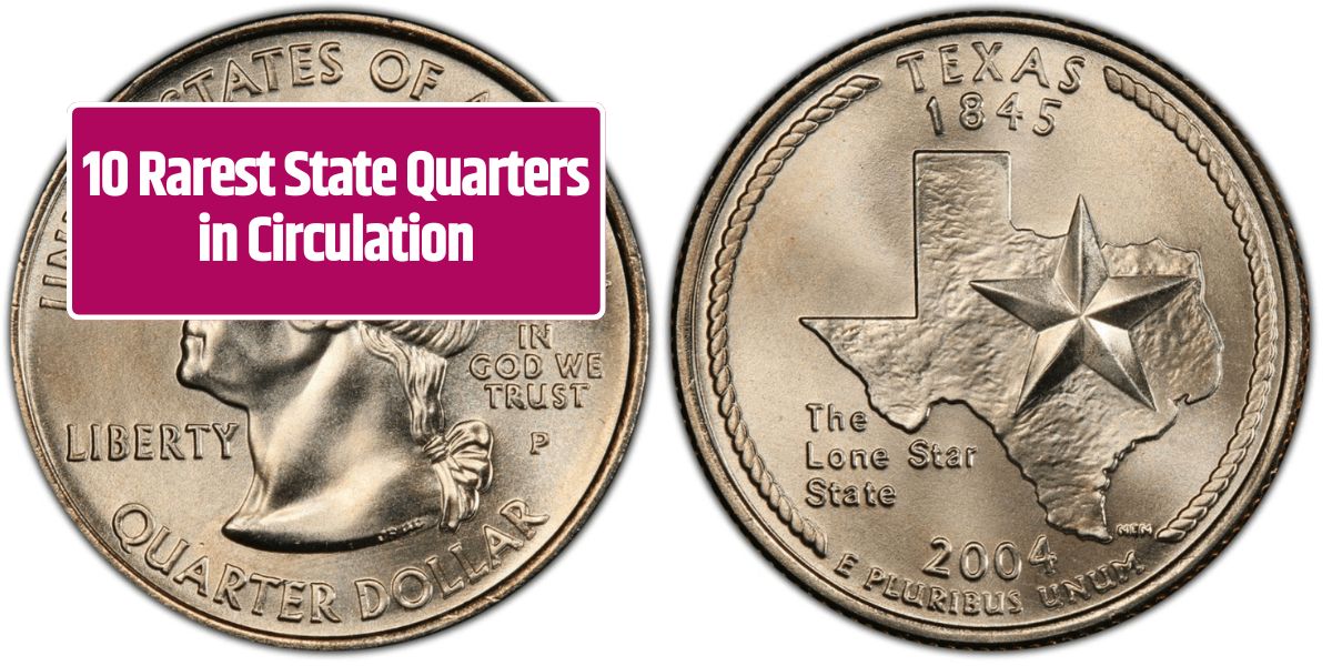 10 Rarest State Quarters in Circulation