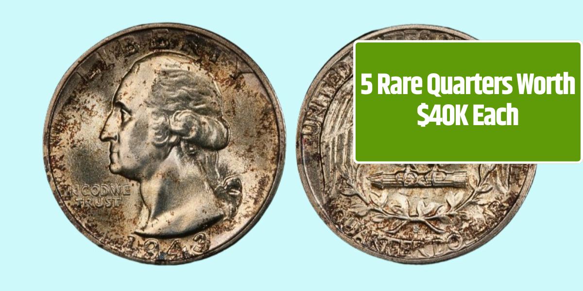 5 Rare Quarters Worth $40K Each