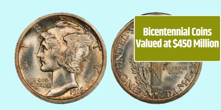 Bicentennial Coins Valued at $450 Million