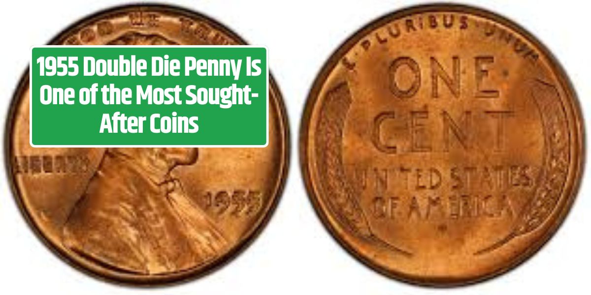 1955 Double Die Penny Is One of the Most Sought-After Coins