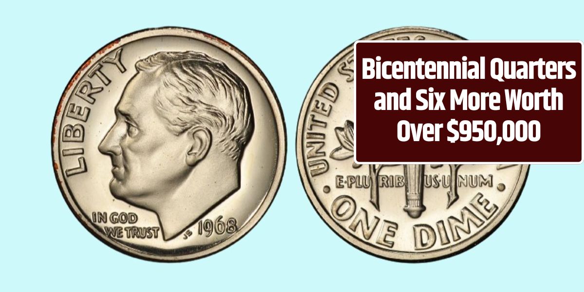 Bicentennial Quarters and Six More Worth Over $950,000