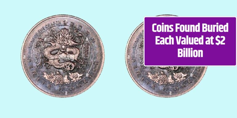 Coins Found Buried Each Valued at $2 Billion