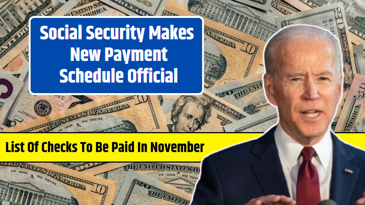 Social Security Makes New Payment Schedule Official