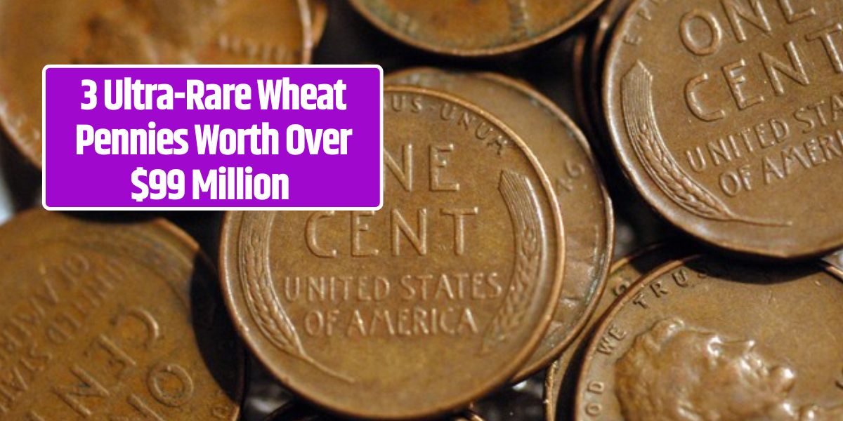 3 Ultra-Rare Wheat Pennies Worth Over $99 Million and Counting