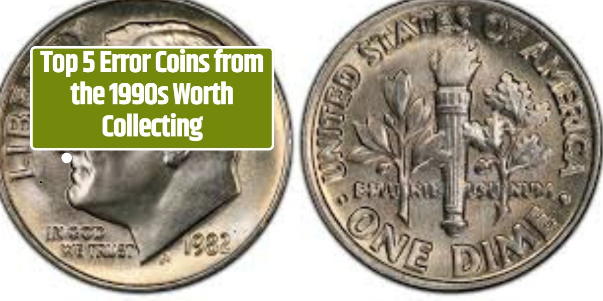 Top 5 Error Coins from the 1990s Worth Collecting