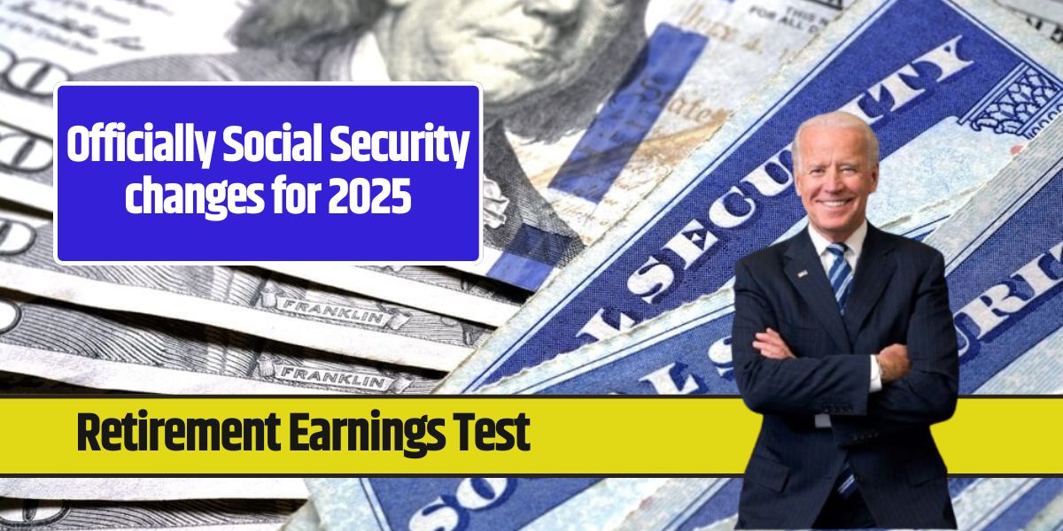 officially Social Security changes for 2025