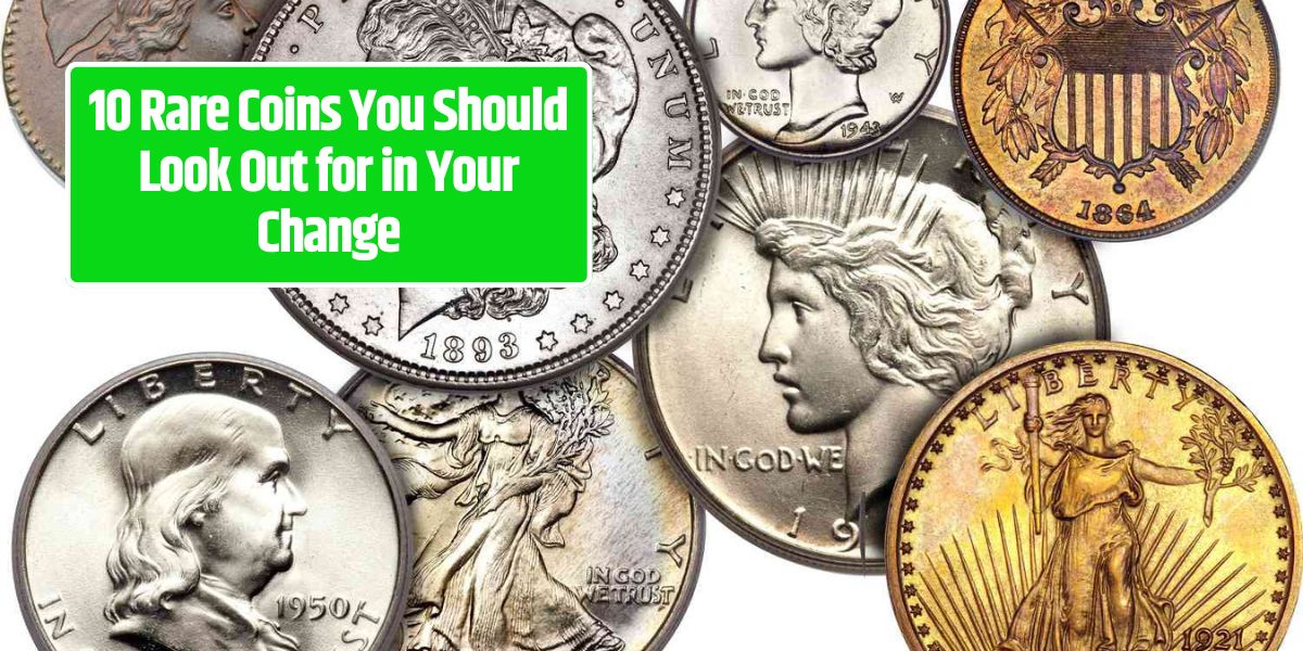 10 Rare Coins You Should Look Out for in Your Change