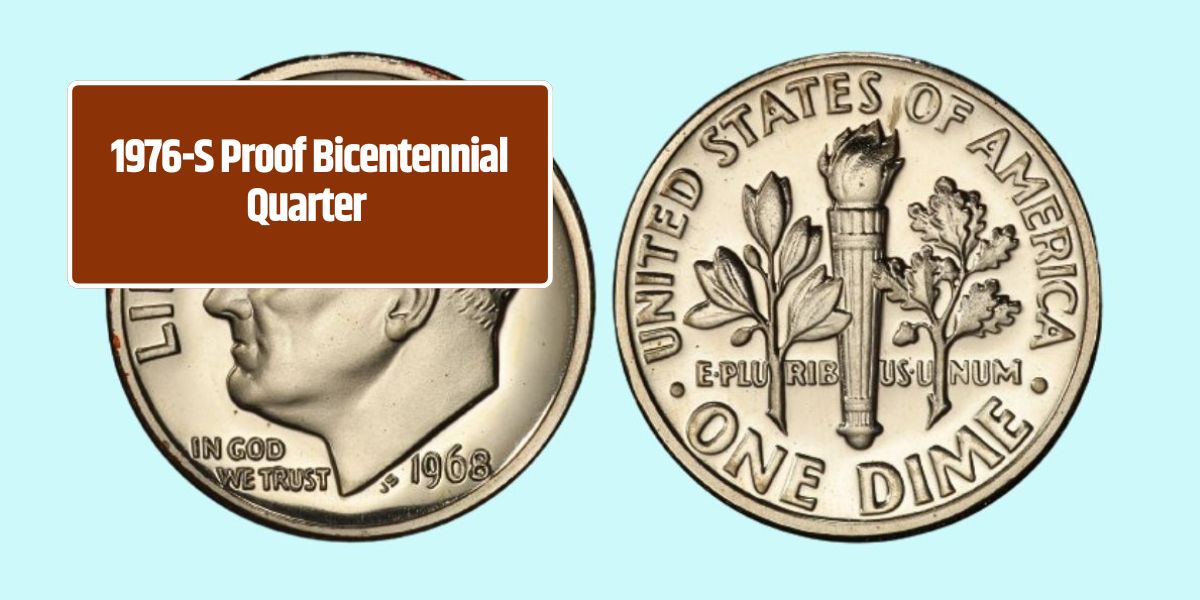 1976-S Proof Bicentennial Quarter