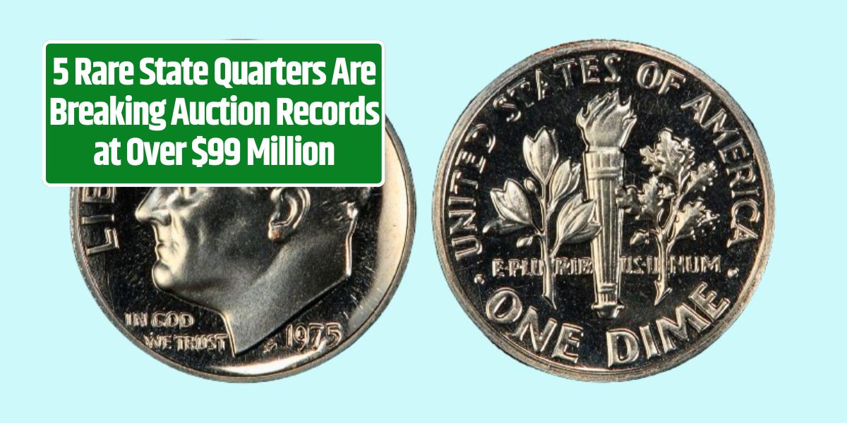 5 Rare State Quarters Are Breaking Auction Records at Over $99 Million