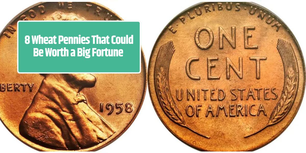 8 Wheat Pennies That Could Be Worth a Big Fortune