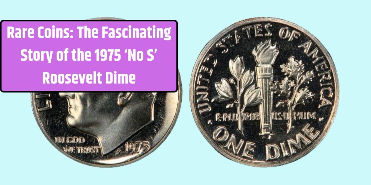 Rare Coins: The Fascinating Story of the 1975 ‘No S’ Roosevelt Dime