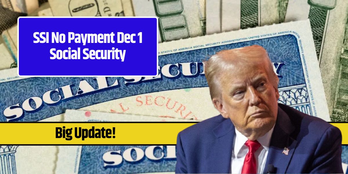 SSI No Payment Dec 1 Social Security