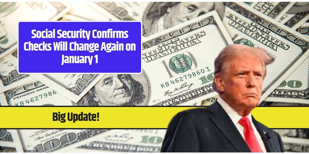 Social Security Confirms Checks Will Change Again on January 1