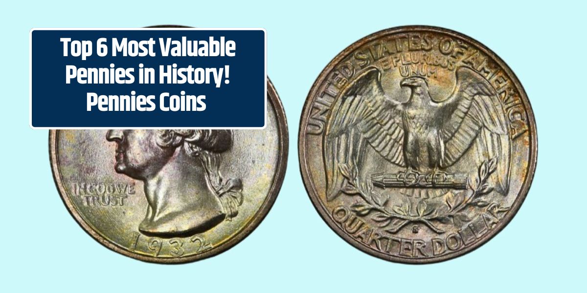 Top 6 Most Valuable Pennies in History! Pennies Coins Worth Money